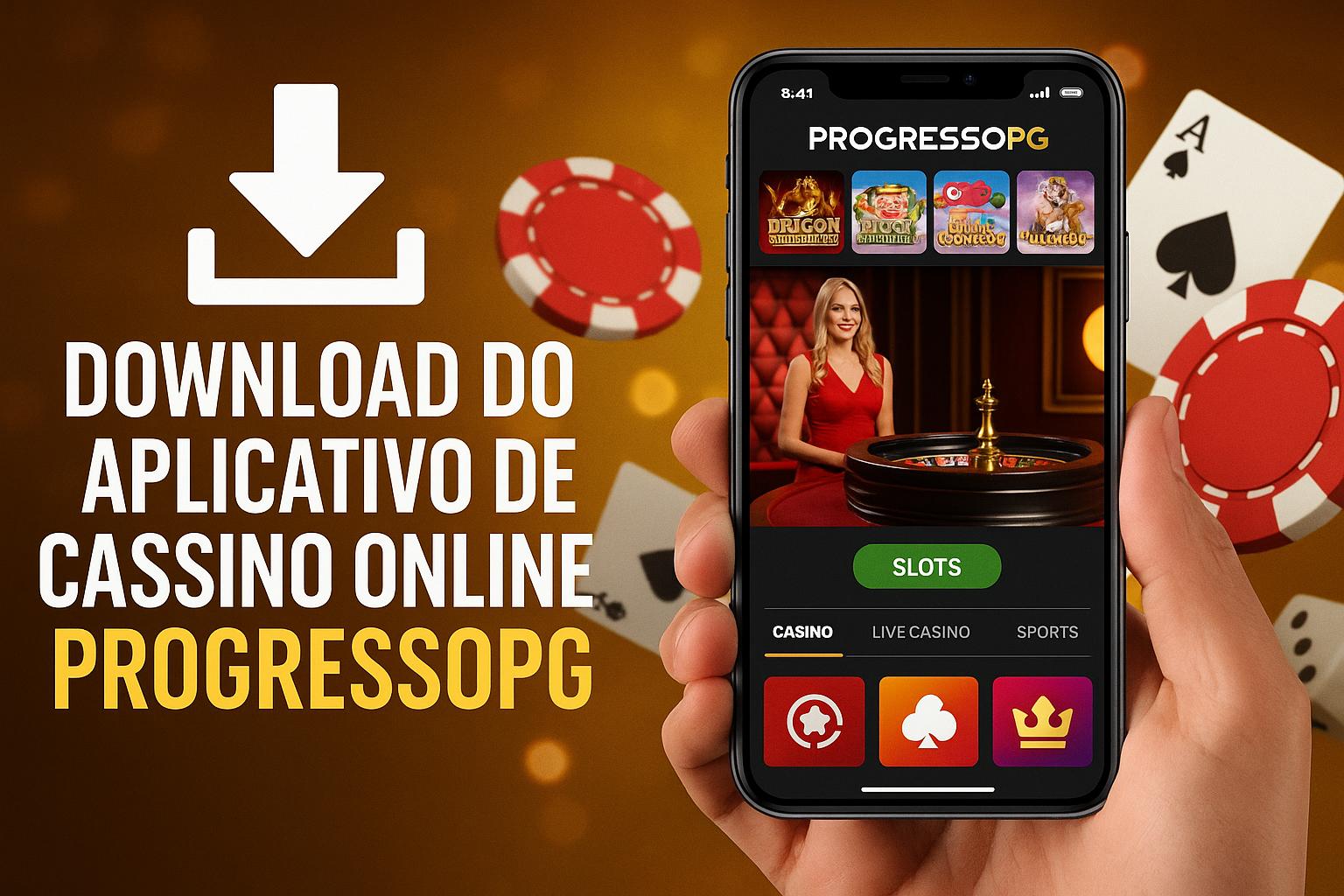Baixar o PROGRESSOPG Cassino App