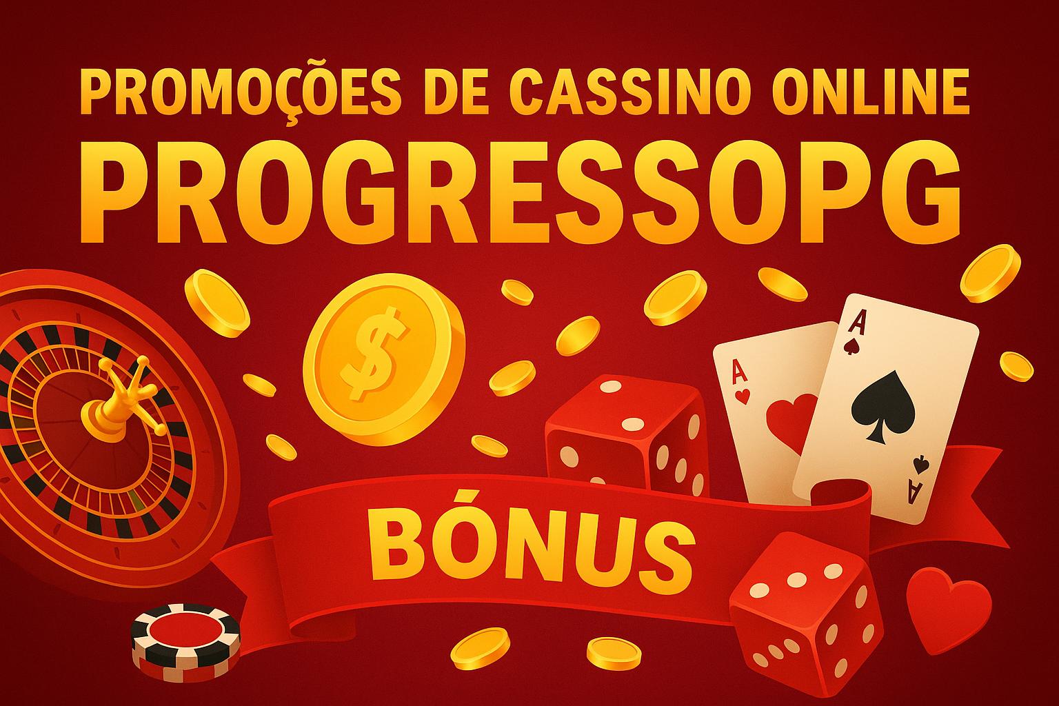 O bônus promocional PROGRESSOPG é uma ótima maneira de começar sua aventura