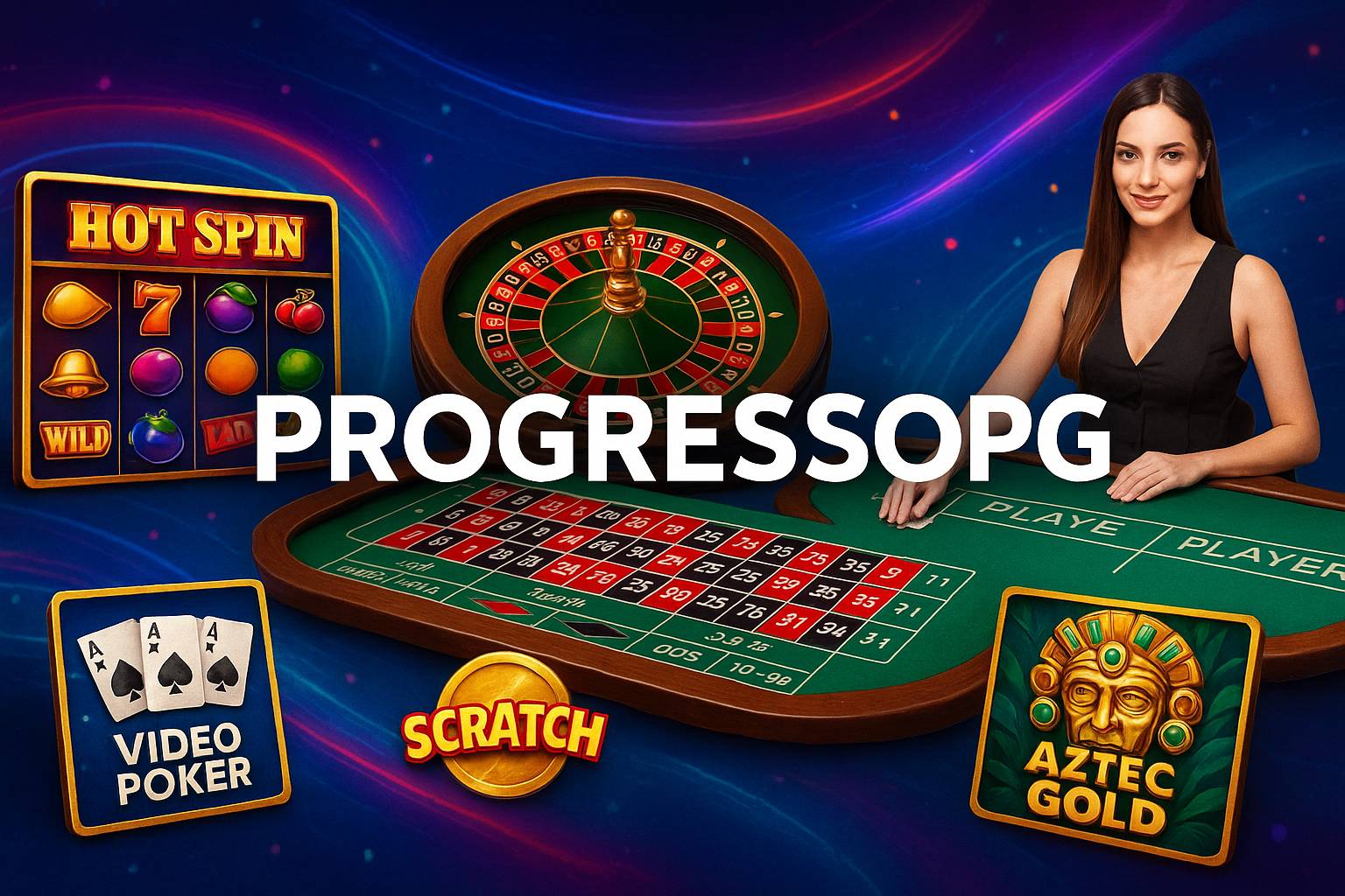 Jogos de cassino online PROGRESSOPG