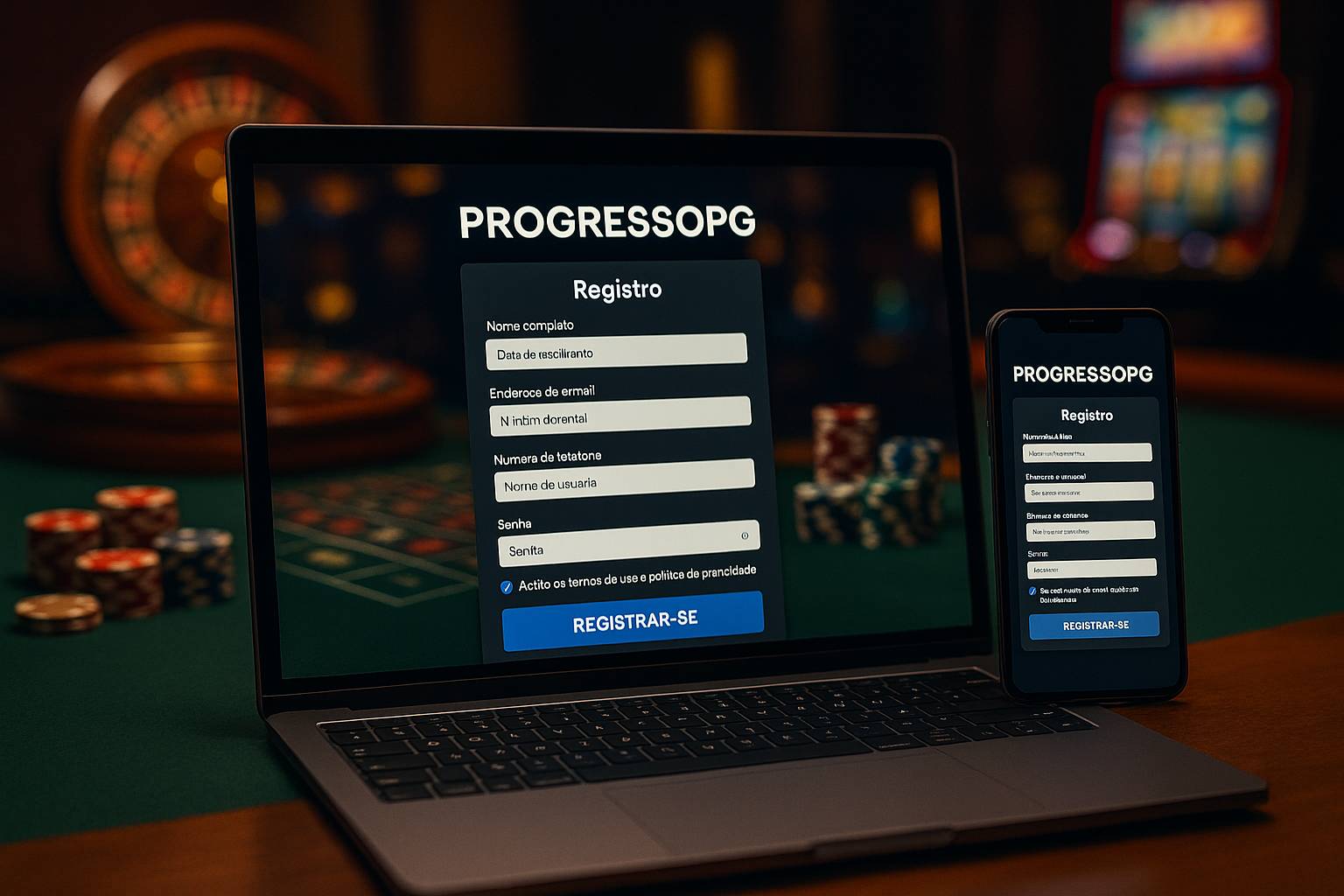 Não Perca tempo, o rRgistro na site PROGRESSOPG